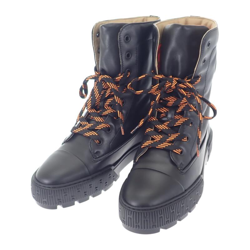 HERMES  H242072Z02380 38  Boots Black Calfskin Women