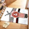 Key Brand Emblem Square rugs are a great choice for living rooms, bedrooms, home décor, and as gifts.