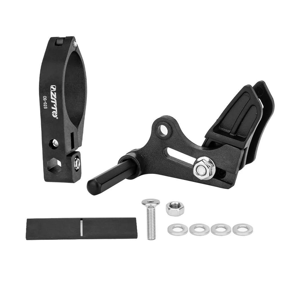Tensioner Bike Chain Guide 31.8 34.9mm Clamp 1X System Chain Guide Stabilizer  MTB