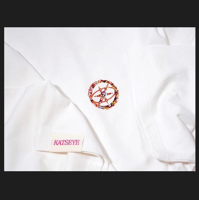 Official KATSEYE [PINKY UP] Graphic S/S T-Shirt - 100% Premium Cotton | White