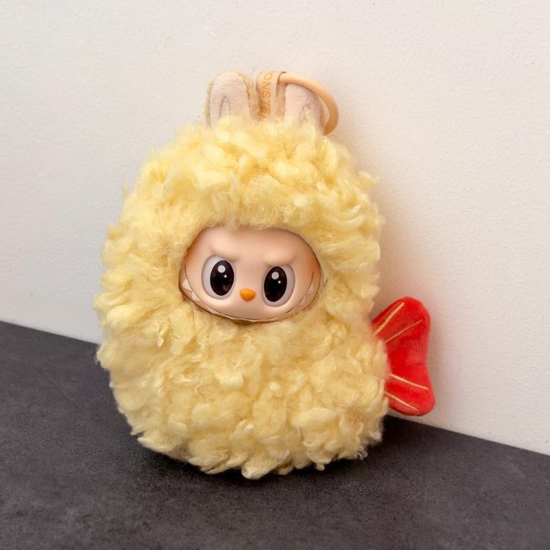 

Одежда для куклы Лабубу косплей динозавр таракан 17 см милый плюшевый набор одежды Плюшевый кулон для куклы fried shrimp clothes