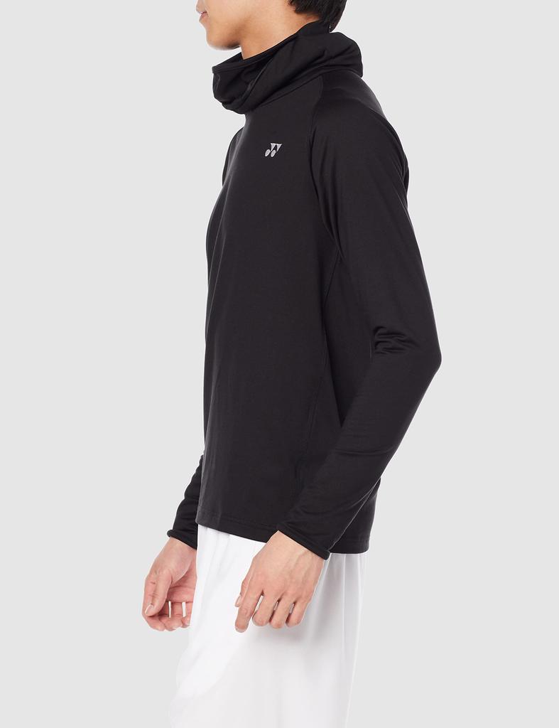 Yonex Tennis Long Sleeve Black Size S Shirt, T-Shirt, (007),