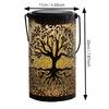 Hanging Solar Lights Solar Lantern LED Moroccan Garden Decor Solar Lanterns Outdoor Waterproof for Outside Patio Porch Pathway Hanging Decor