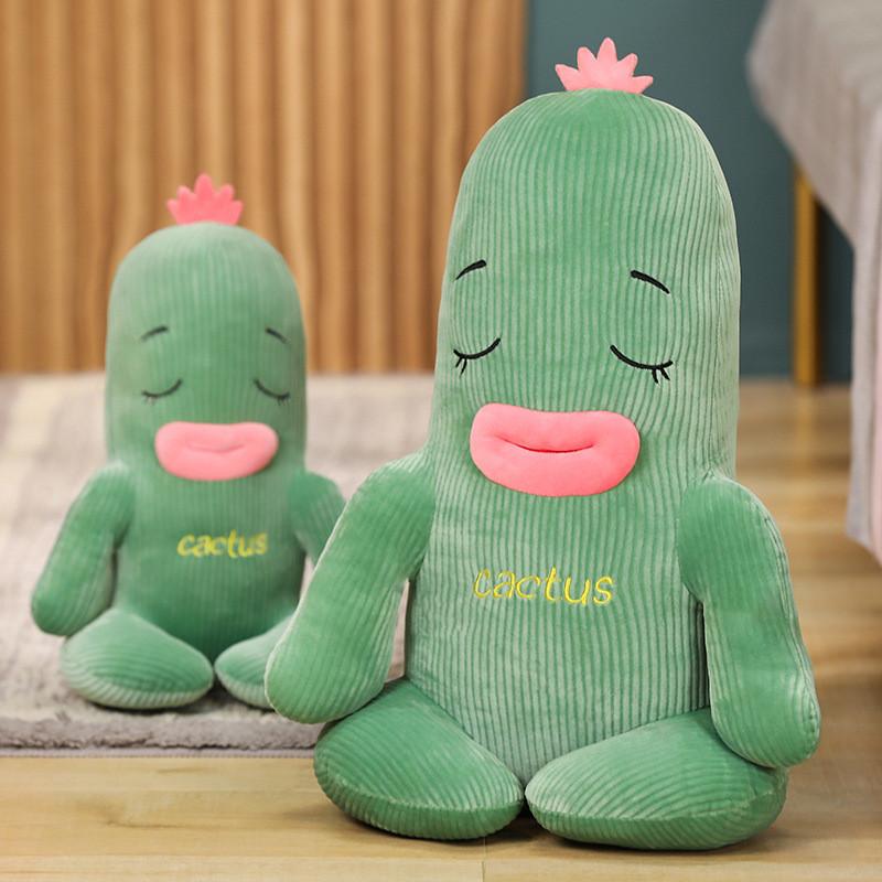 Toy Cactus Plush Cushion Stuffed Baby Doll Cartoon Home Decoration Gift Kids