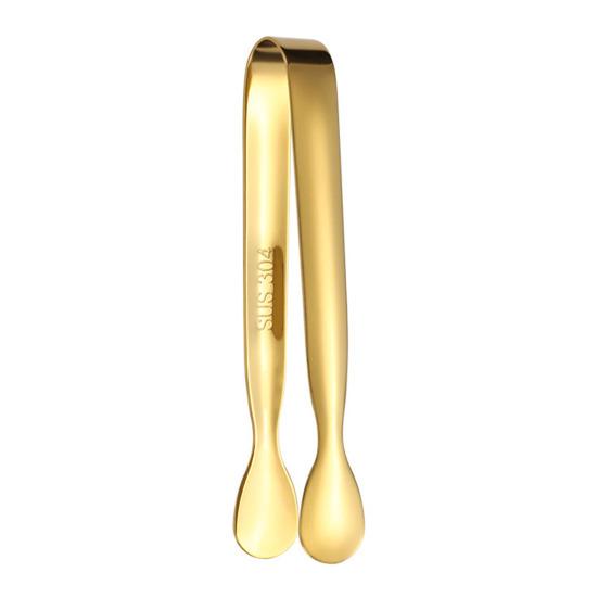 Pinza per Ghiaccio Acciaio Inossidabile Galvanizzato Pinze per Ghiaccio Durevoli Resistenti alla Ruggine Clip per Ghiaccio per Bar Cucina Cubetti di Zucchero