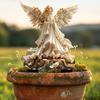 Fairy Tale Garden Stake 2D Flat Acrylic Decorative Stake Weatherproof Goddess Fairy Decoration with Stake for Home Patio Outdoor Decoration