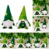 Patrick Day Gnome Decorations Handmade Gnome Ornament, Handmade Gnome Gift for Kid Adult Patrick Day Festival