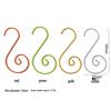 50-Pack Christmas S Hooks for Holiday Decorations - Stocking Holders & Tree Ornaments