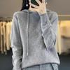 Women Knitted Hoodie Sweater MODERN NEW SAGA Winter Knitted Pullover Sweatshirt Autumn Soft Warm Wool Sweaters Female Jumper Knit Top