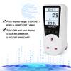 DDS109L Digital Energy Meter Wattmeter Monitoring Device Wattage Electricity Kwh Power Msuring Analyzer