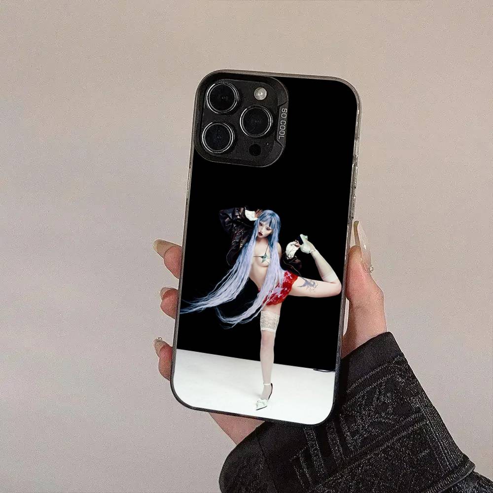 

B-Basquiats Art Silver Plated Inside Phone Case For IPhone 17 16 15 14 11 12 13 Pro Max Plus X XR XS Max Colored iPhone 11pro max