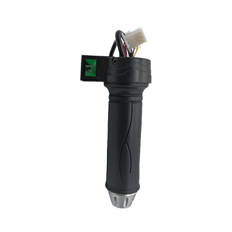 Acceleratore per Bicicletta Elettrica: Manopola Rotante con Leva del Cambio, Controllo della Velocità, Funzione di Riparazione, Cruise Control Inverso e Pulsante di Reset.