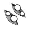 Carbon Fiber Style Steering Wheel Button Cover Trims Replacement for Smart Fortwo Forfour 453 2015 2021