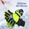 Children Windproof Cartoon Waterproof Ski Mittens Snowboarding Skiing Gloves Skiing Accessories
