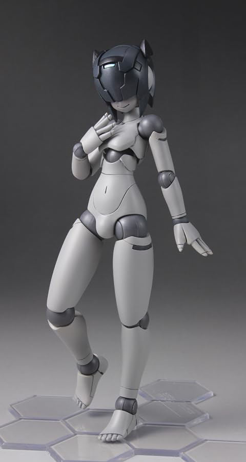 Polynian MMM Shamrock Fresh Updated PVC ABS Painted Movable Figure [Gray Version] Non-scale &