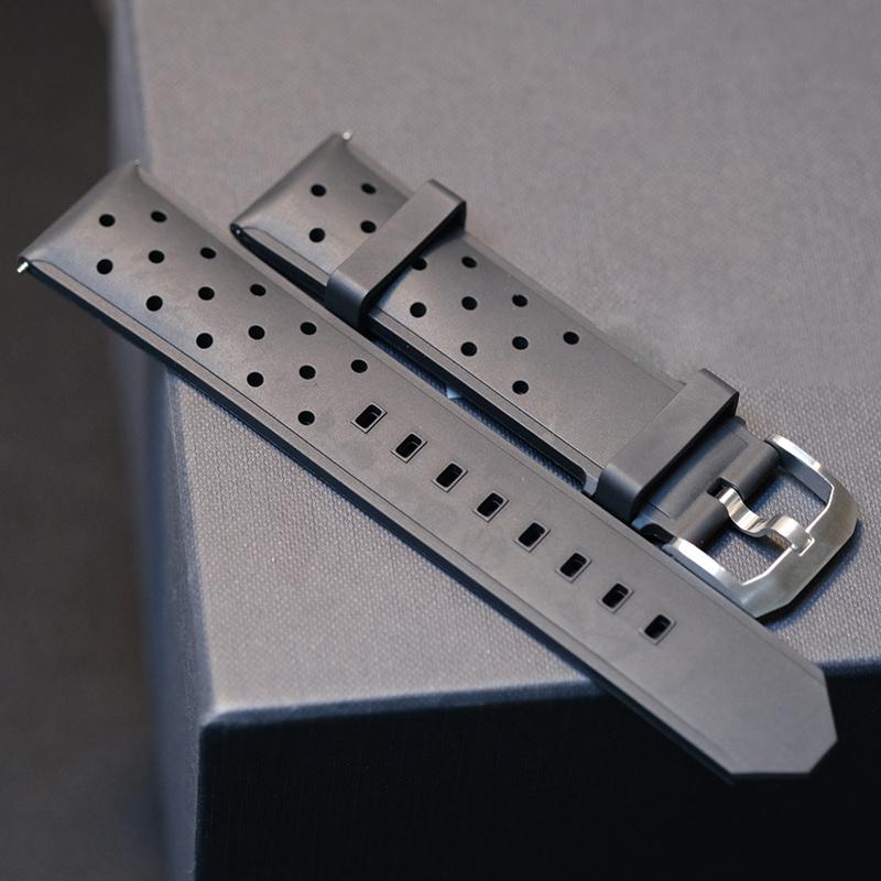 For Tag Heuer F1 Series 21.5MM BA0842 Silicone Rubber Bracelet Watch Band Strap Wristband For CAZ1010 CAZ1011 CAZ1014 WAZ2014 Watch Band