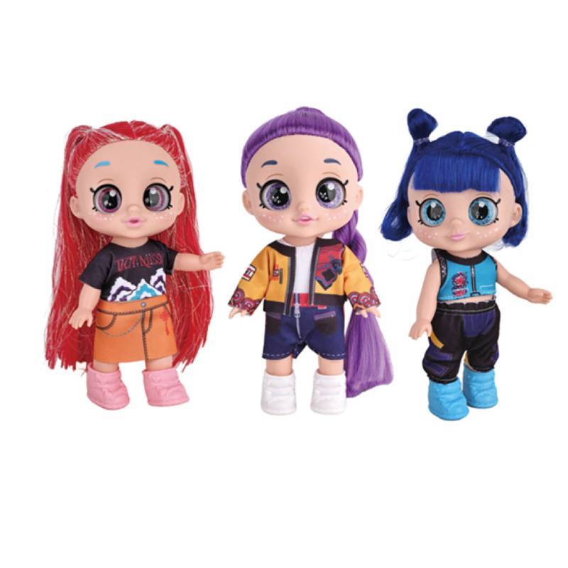 Kpop Demon Hunters Rumi Mira Zoey Mini Figure Plastic Toy With Weapons For Fans And Kids