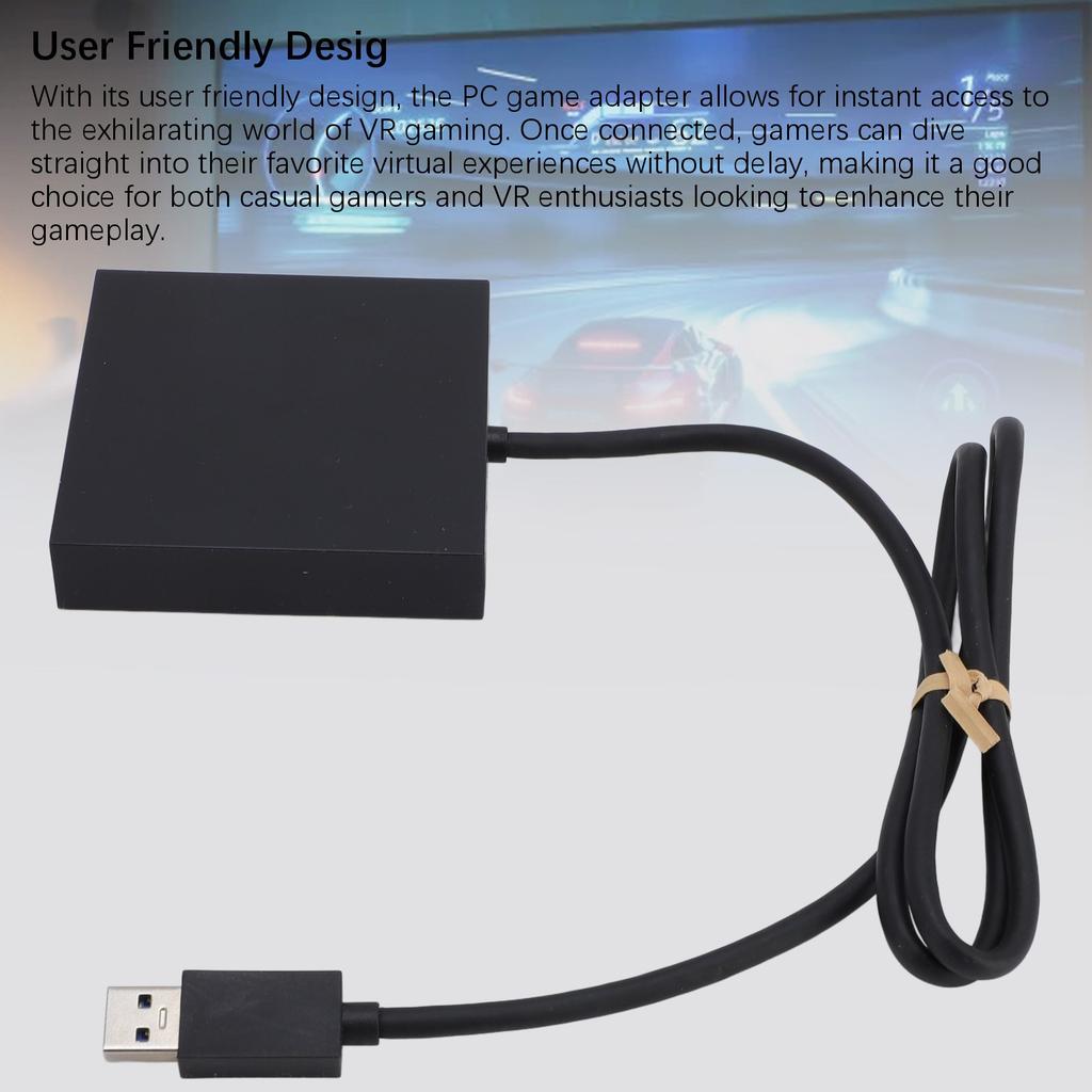 PC Game Adapter High Resolution Output Stable Multifuncitonal Computer Gaming Adapter US Plug