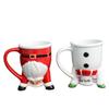 Auf Lager: Keramik Lebkuchenmann Tasse, Keramik Weihnachtsbaum Tasse, Keramik Keks Becher, Keramik Wasserbecher