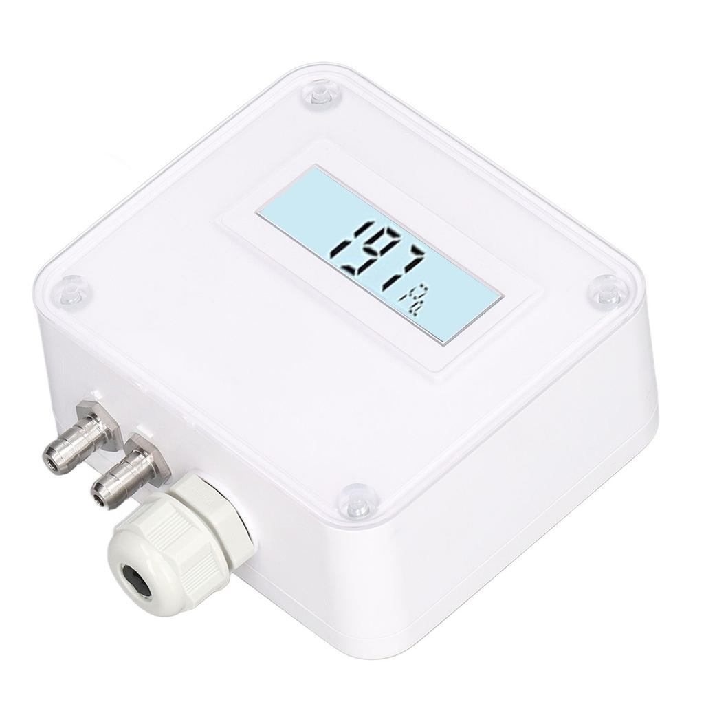 Micro Differential Pressure Transmitter Intelligent Digital Display Air Pressure Monitor Sensor
