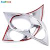 For Chevrolet Aveo Sonic Hatchback 2011 2012 2013 Chrome Rear Tail Light Lamp Cover Trim Taillight Frame Trims Car Accessories