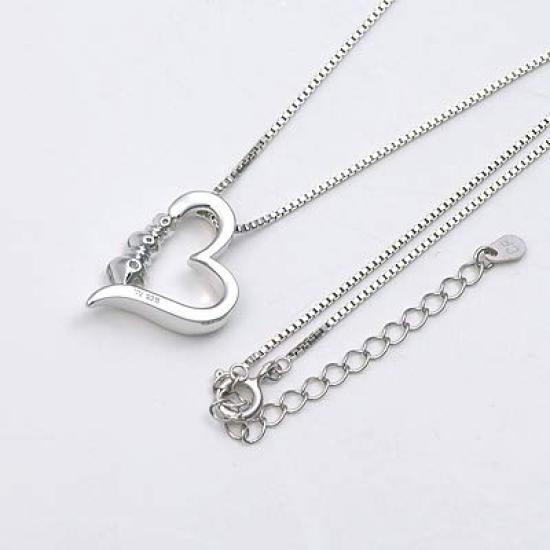 Crossfor New York Silver Chain Necklace Women's