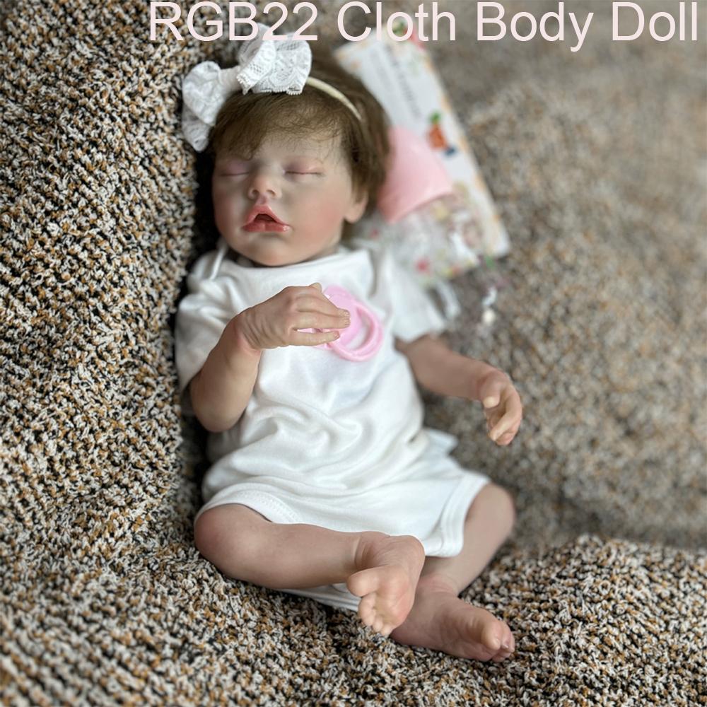 Reborn Baby Doll Girl 40cm Twin Exquisite Painted rebirth Doll Realistic Baby Toy