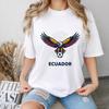 Ecuador Soccer T-Shirt | Andean Condor Football Graphic Tee | Ecuador Flag Colors Shirt | Ecuador Soccer Fan Tee | Soccer Lover Gift