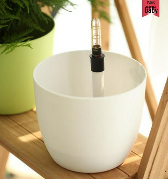 Meileke Colorful Self-Watering Resin Flower Pot - Free Shipping