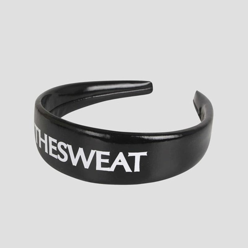 

The Sweat. Eco Leather Hairband (BLACK) BLACK
