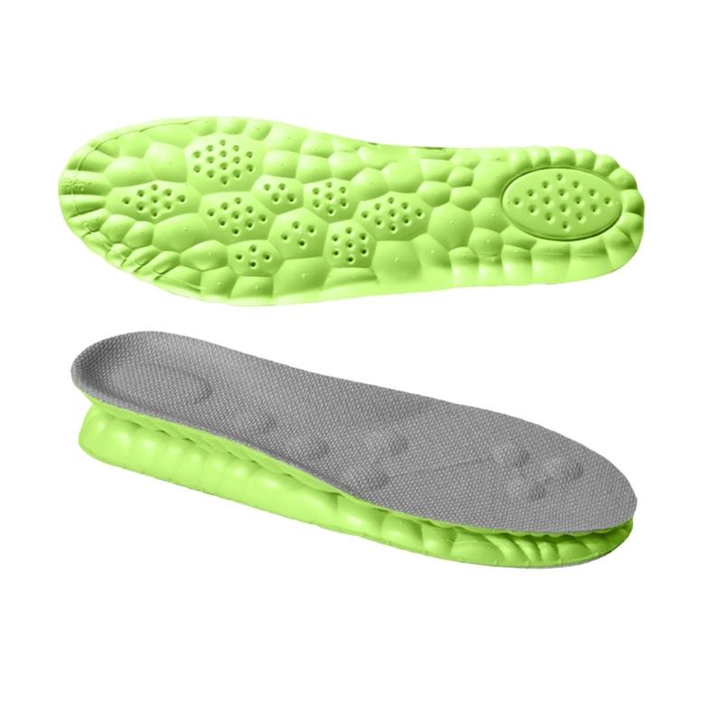 4D Cloud Comfort Insoles With Memory Foam And Arch Support For Whole Day Walking Or Standing Foot Pains Relief Unisex