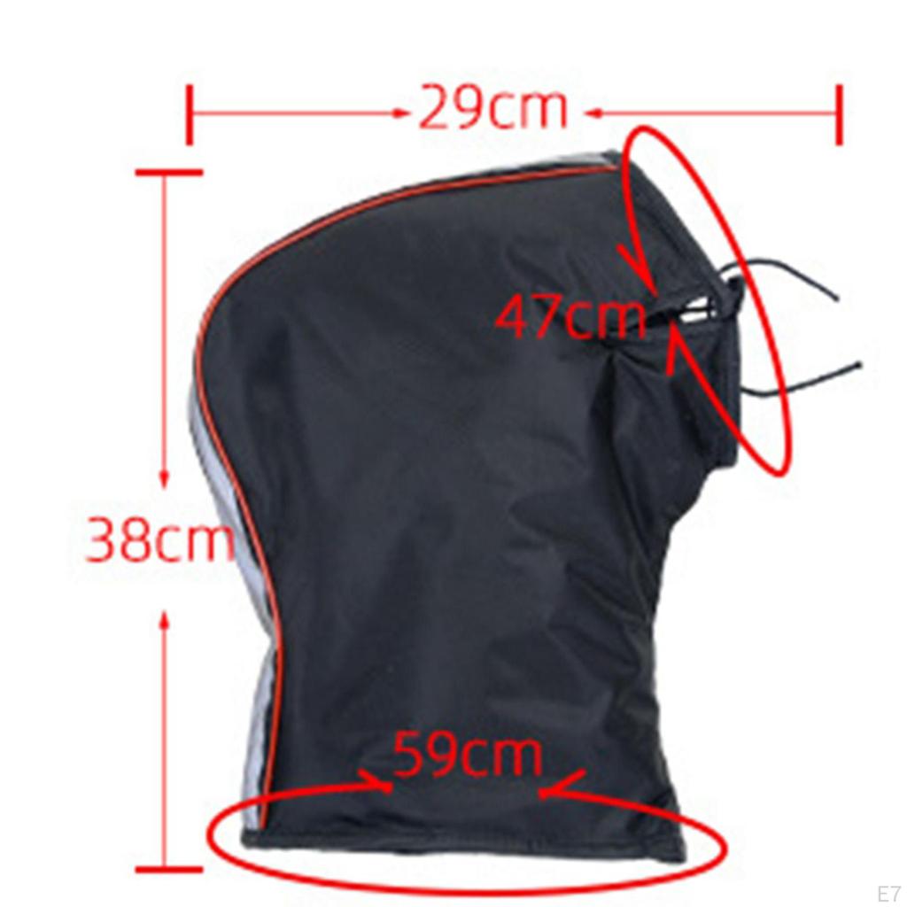 Cold Weather Motorcycle Handlebar Muffs, Windproof Mitts for Riding