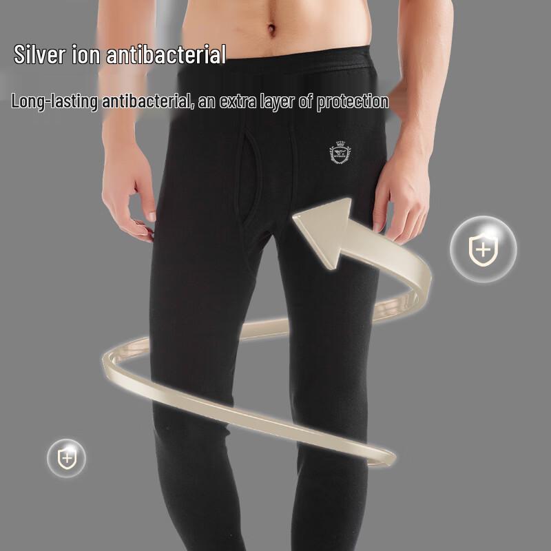 Men's 100% Cotton Regular Thermal Long Johns
