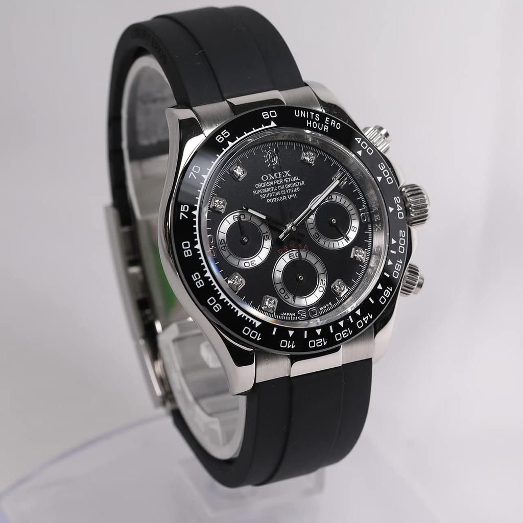 Watch OMEX DENMA Japanese Movement Watch 5 ATM Water Resistant Homage Watch Golf Watch Luxury Watch Gold Watch Silver Watch X [OMECO] Men's Men's