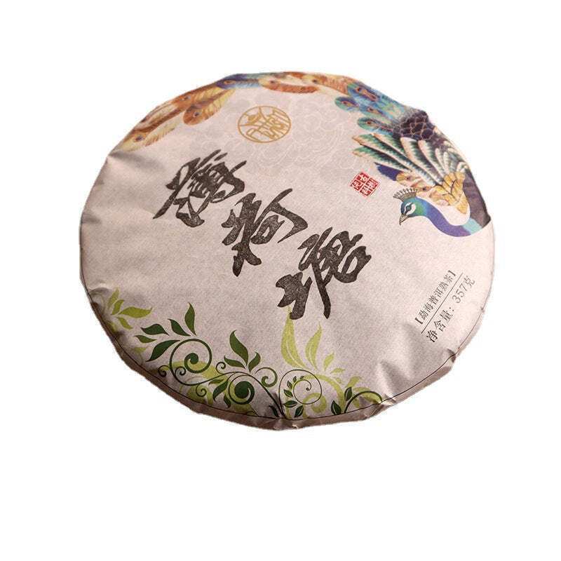 357g Yunnan Pu'er Cooked Tea Cake Bohetang Pu-erh Ripe Tea Chinese Old Pu'er Tea