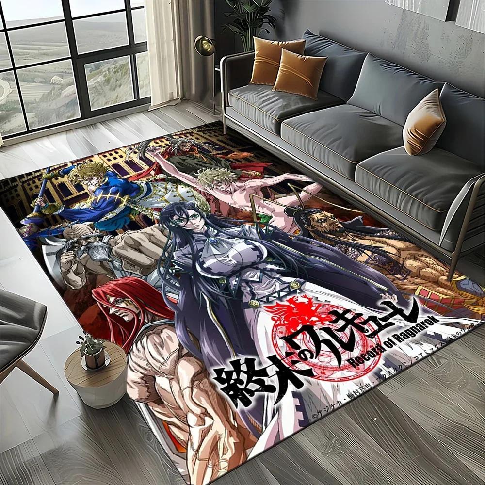 3D Cartoon Record of Ragnarok Anime 27 Style New Carpet Rug for Living Room Bedroom Home Sofa Decoration,Kids Non-slip Floor Mat