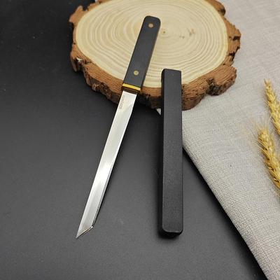 Stainless Steel Utility Knife Kitchen Peeling Fruit Knife Fishing Cutting Knife with Cover