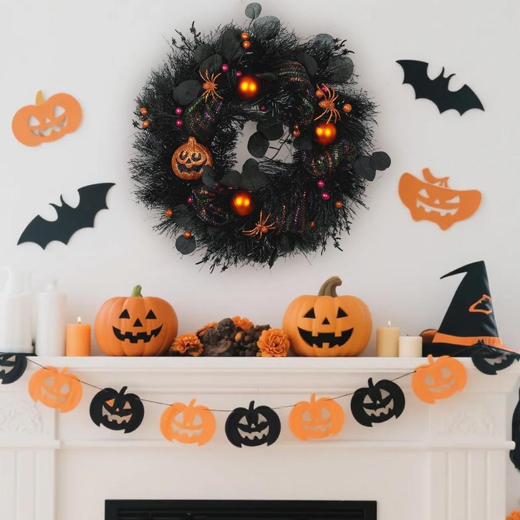 Girlande zum Aufhängen an der Tür Festlich Fenster Party Simulation Wandbehang Girlandendekoration