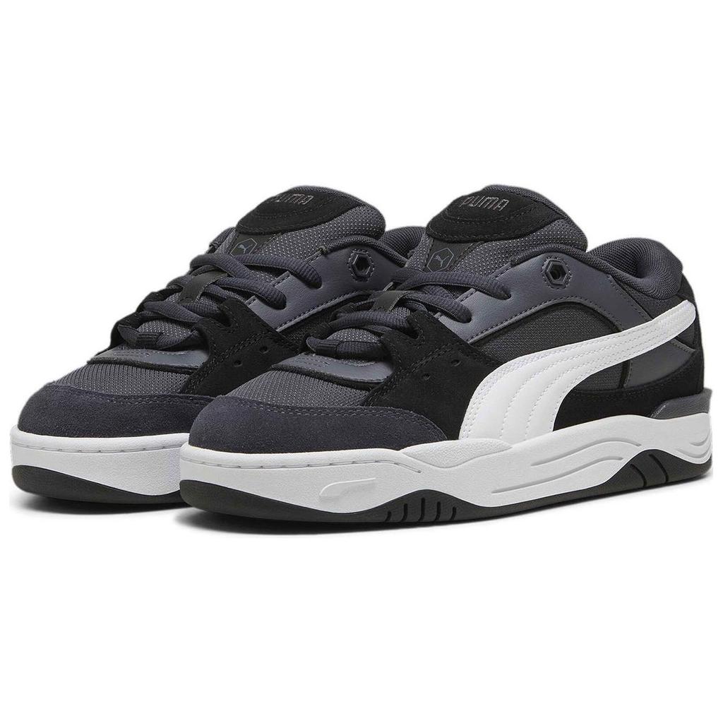 New PUMA 180 Corduroy Low Top Skateboard Shoes Unisex Gray White 389267-12