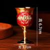 Metal Handicraft Wine Glass European Small Rose Pattern Creative Baijiu Set Wine Set European Wine Jug Set