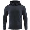Men’s Quick-Dry Hooded Fleece Jacket for Running and Fitness