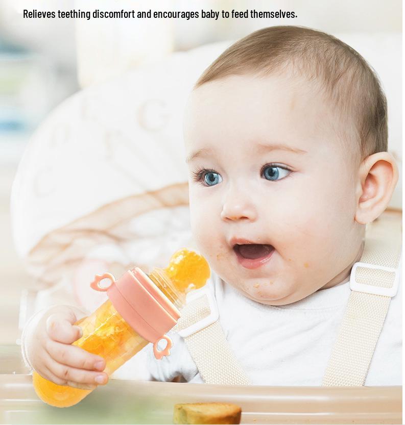 Silicone Baby Feeding Spoon & Teether for Rice Cereal and Puree