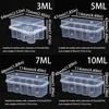 Transparent Insulin Vial Storage Case 3/5/7/10 ML Pill Vial Cooling Case  Freezer Box