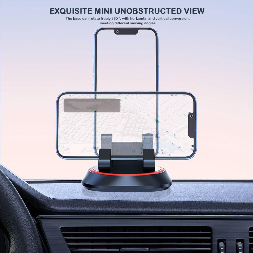 

Rotatable Car Holder Fixed Center Console Stand High Quality Bracket Home чорний