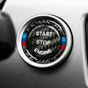 Car Engine Start Stop Ignition Key Ring Decorative Cover Cap Sticker Fit for BMW
