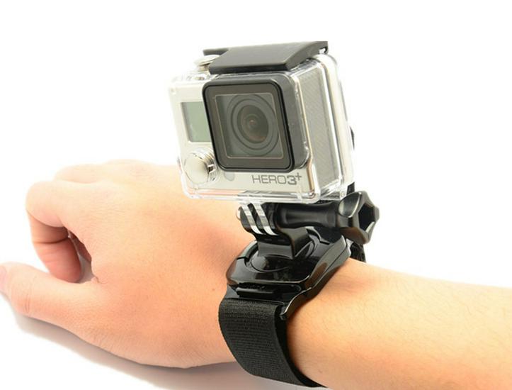 

Ручной ремешок для GoPro: Вращающийся на 360° ремешок на запястье для Hero13/12 чёрный