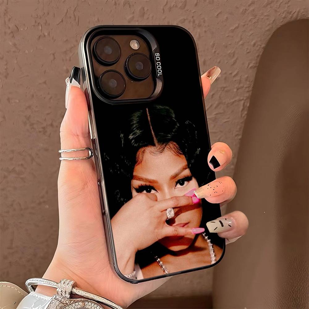 Nicki Minaj Rapper Phone Case For IPhone 16 15 14 13 12 11 Pro Max 17 Plus Colorful Cover