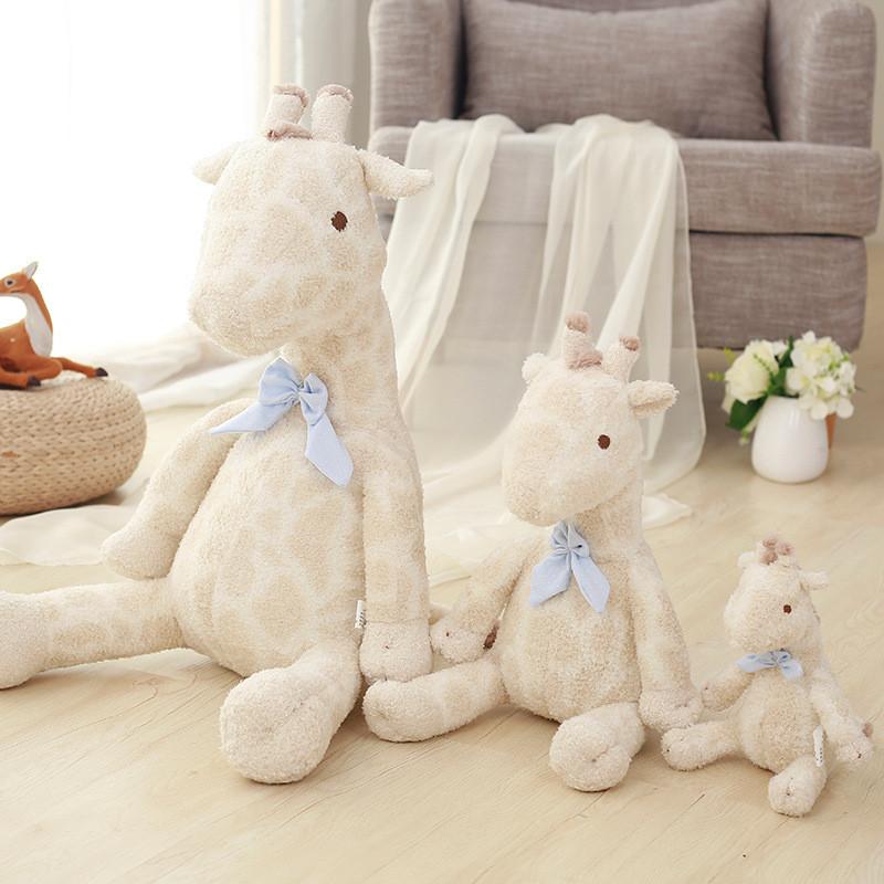 Soft Giraffe Cuter Plush Toy Giraffe Filling Baby Nursery Animal Doll Pp Cotton