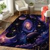 1Pc Cosmic Galaxy Journey Rug, Office Carpet Indoor Outdoor Doormat, Non-Slip, Comfortable, Living, Christmas Halloween, Xmas Gift Y1537