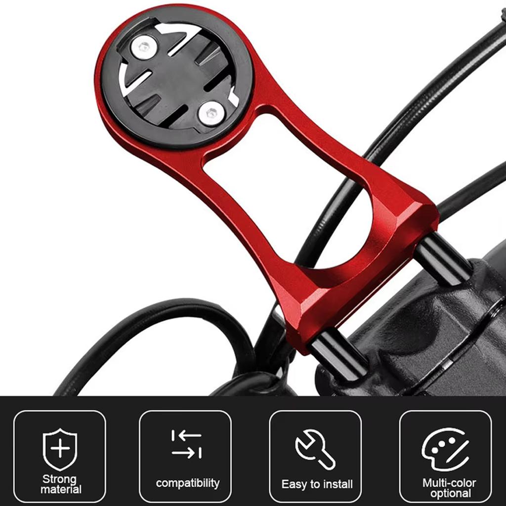 1PC Bicycle External Bracket Set Bicycle Aluminum Alloy Highway Bicycle Pole Bracket Camera Light Bracket Garmin Bracket